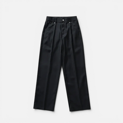 Wide-leg trousers, loose fit, long 8