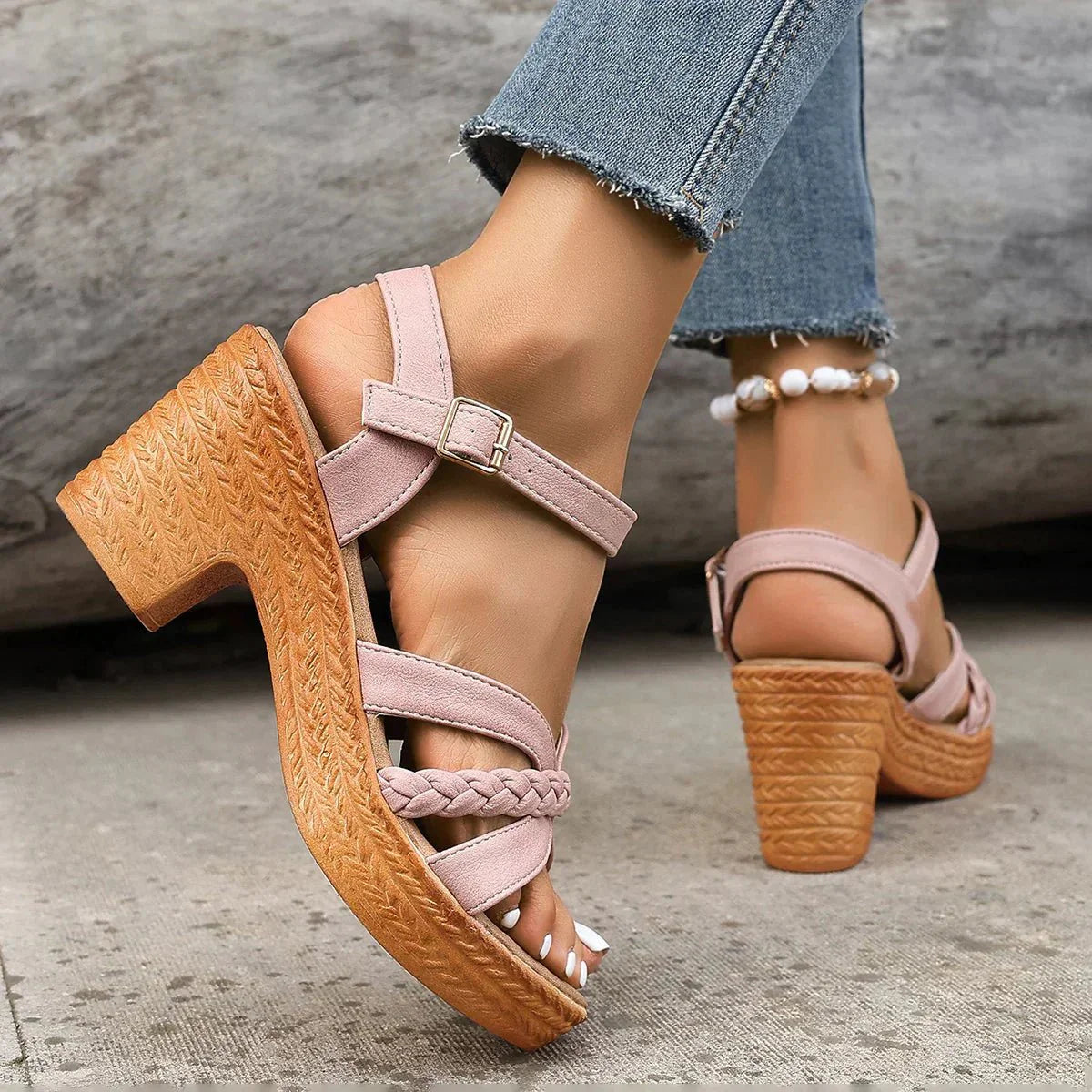 Women's Orthopedic Platform Sandals 5